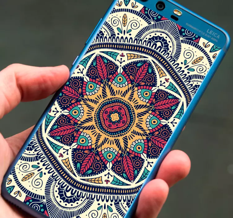Mandala huawei telefon klistremerke - Tenstickers