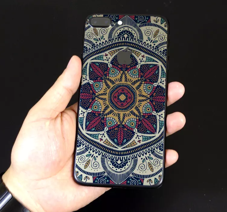 Mandala iphone telefon klistremerke - Tenstickers