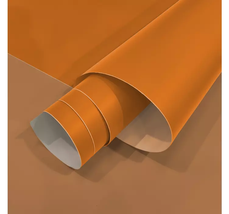 Mat oransje klistremerke møbler - Tenstickers