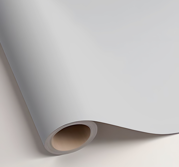 Matt lys grå ensfarget arkklistremerke - Tenstickers