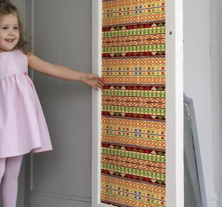 Meksikansk rebozo-klistremerke - Tenstickers