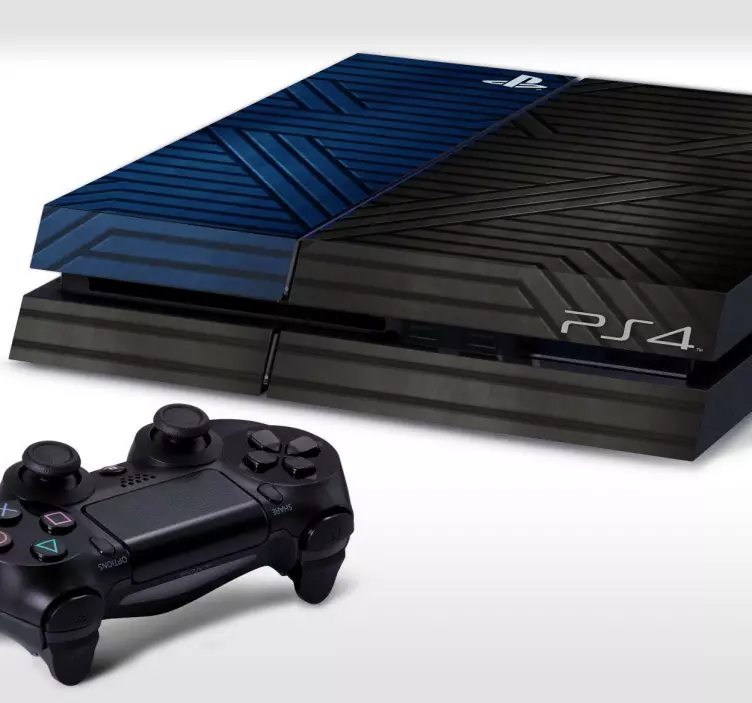 Metallisk ps4 hud - Tenstickers