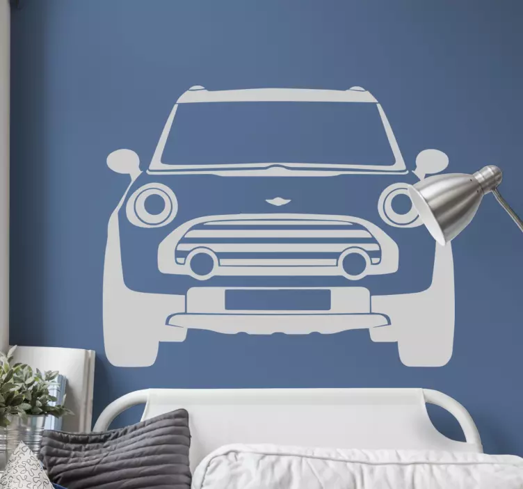 Mini cooper veggklistremerker - Tenstickers