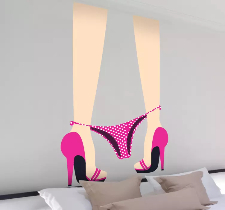 Miste erotisk klistremerke til undertøy - Tenstickers