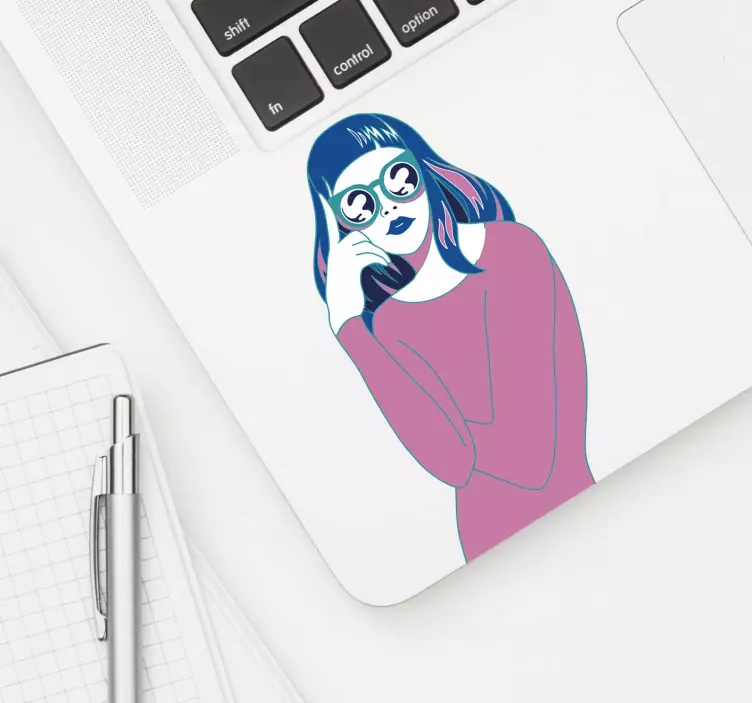 Moderne jente stue vegg innredning - Tenstickers