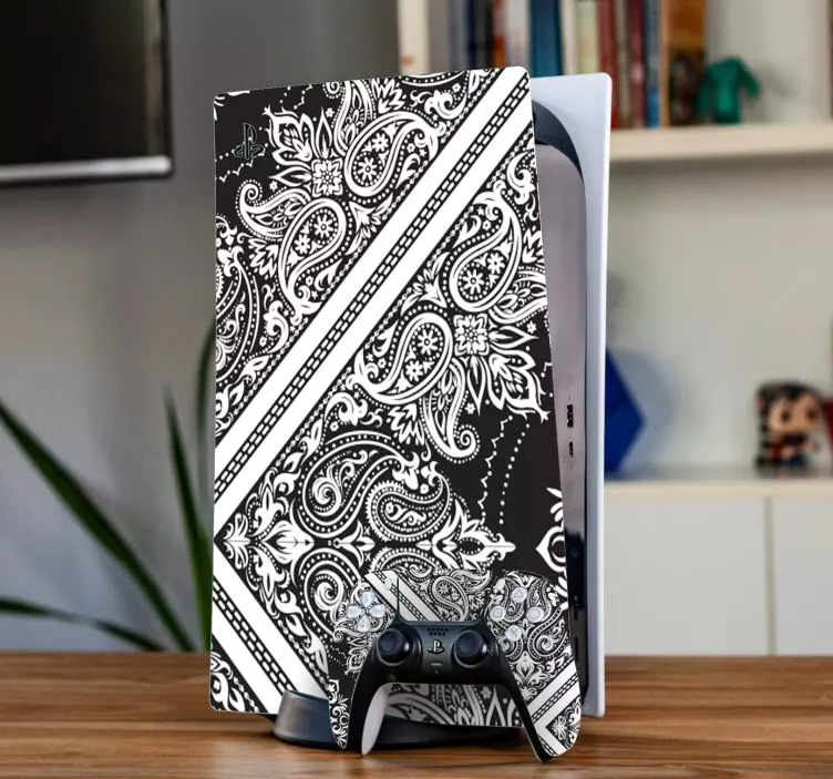 Motiv med en krysssekt playstation-klistremerke - Tenstickers