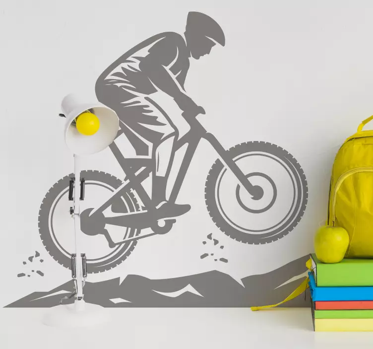 Mountain bike sykling dekal - Tenstickers