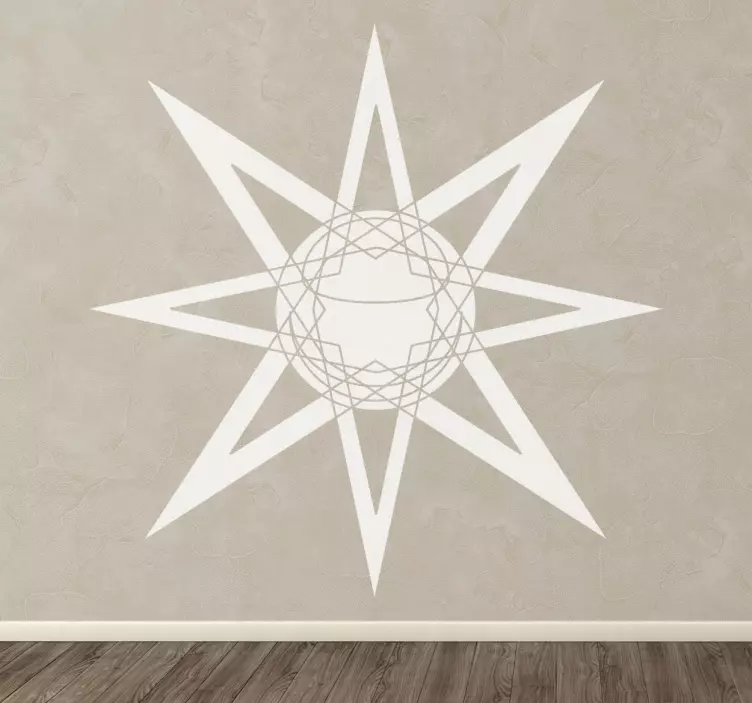 Opplysende stjerneskilt - Tenstickers