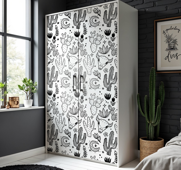 ørken klistremerke møbler - Tenstickers