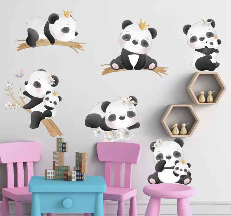 Panda liv ville dyremerket - Tenstickers