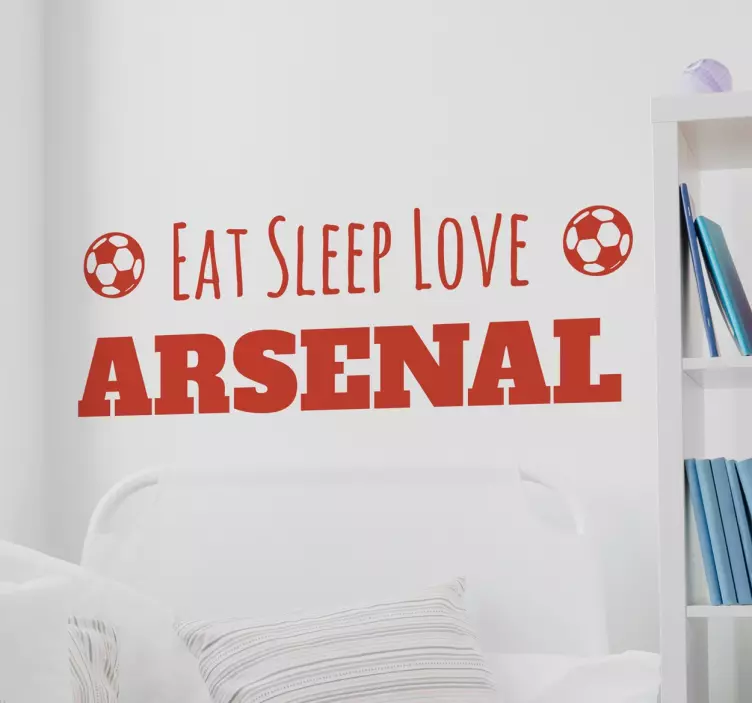 Personlig klistremerke for fotballag - Tenstickers