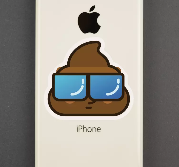 Poo whatsapp iphone klistremerke - Tenstickers