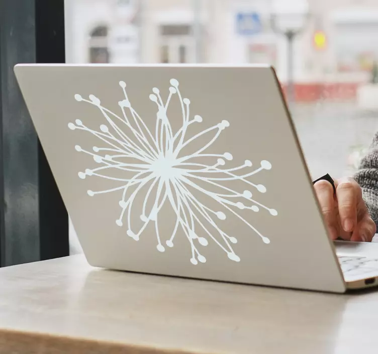 Pop nukleær bærbar klistremerke - Tenstickers