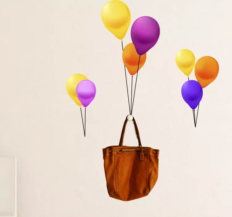 Portapalloncini veggklistremerke - Tenstickers