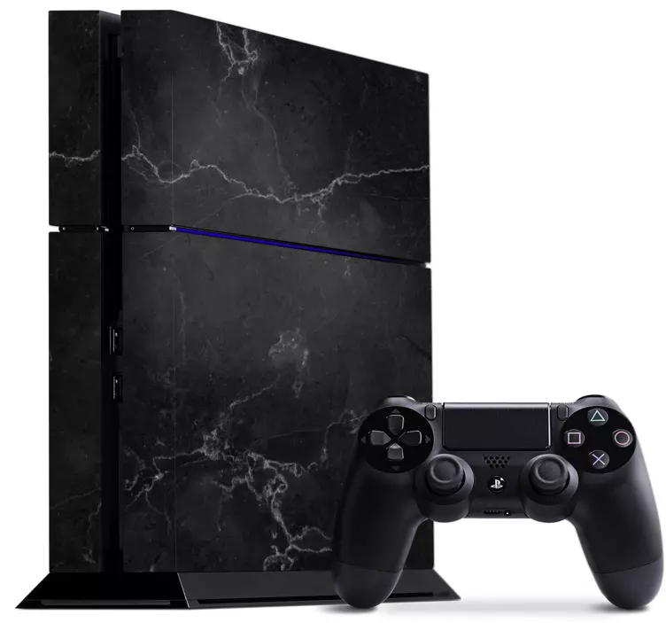 Ps4 marmor sorte ps4 klistremerker - Tenstickers