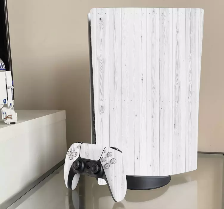 Ps5 klistremerke i treverkstruktur - Tenstickers