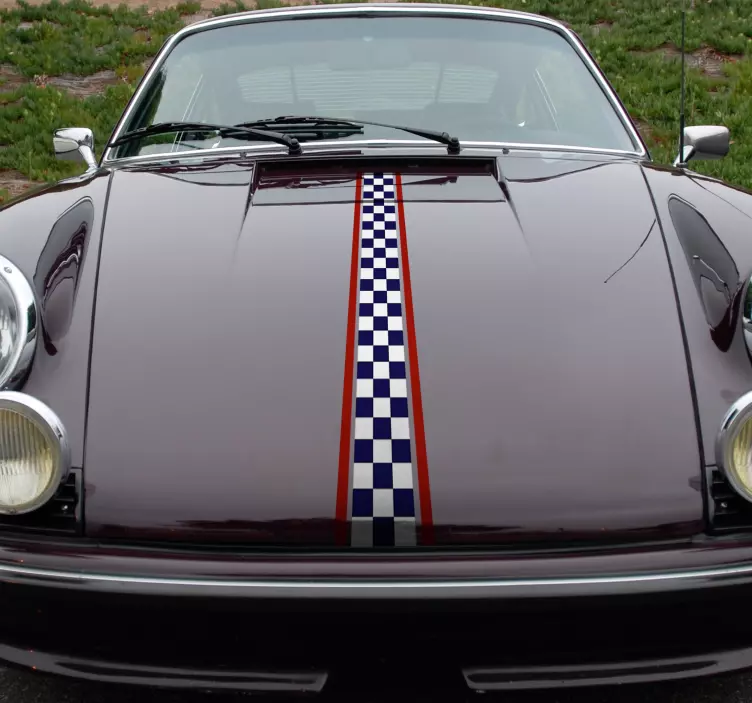 Racing linjer klistremerker til bil - Tenstickers