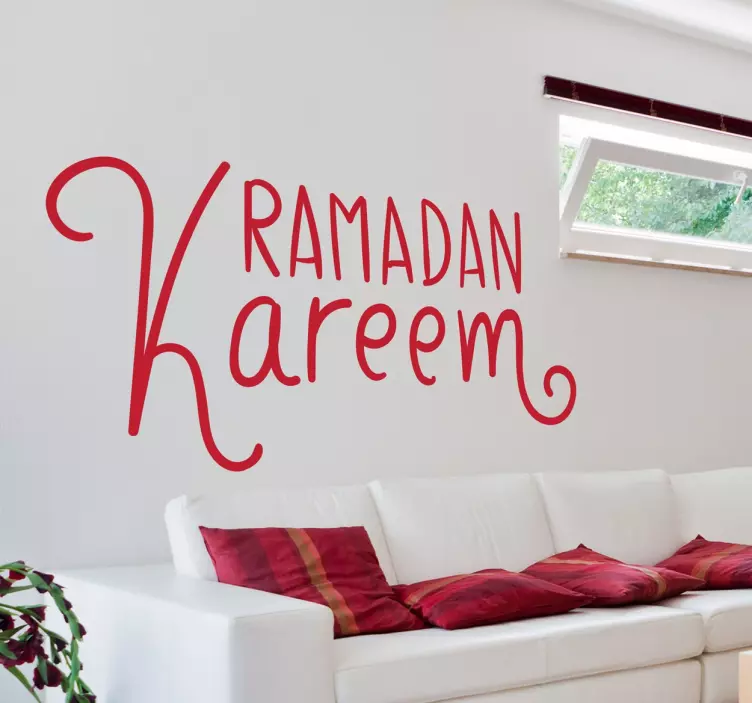 Ramadan kareem klistremerke - Tenstickers