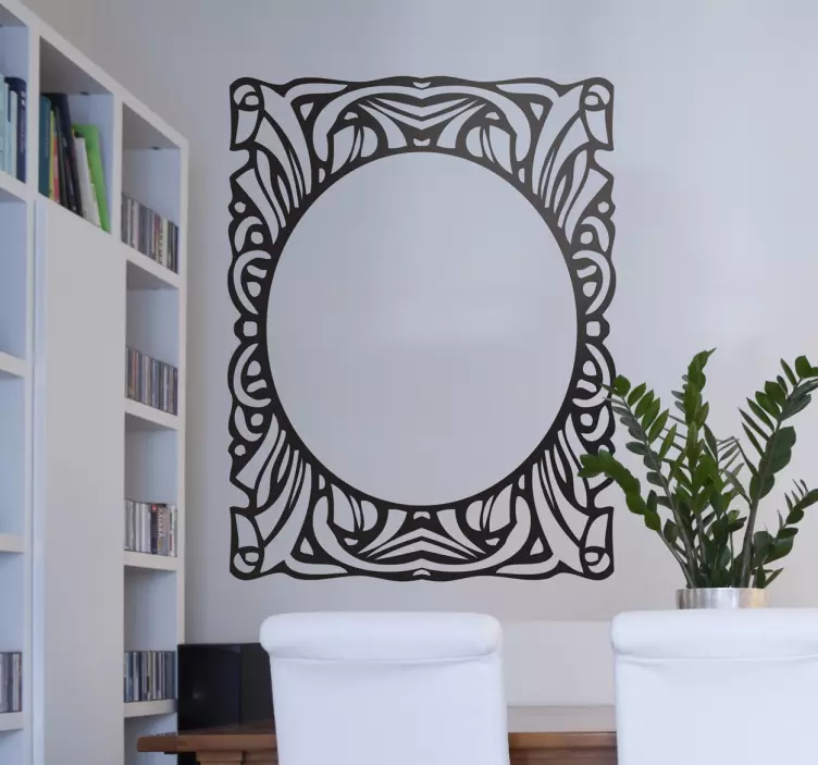 Ramme design klistremerke - Tenstickers