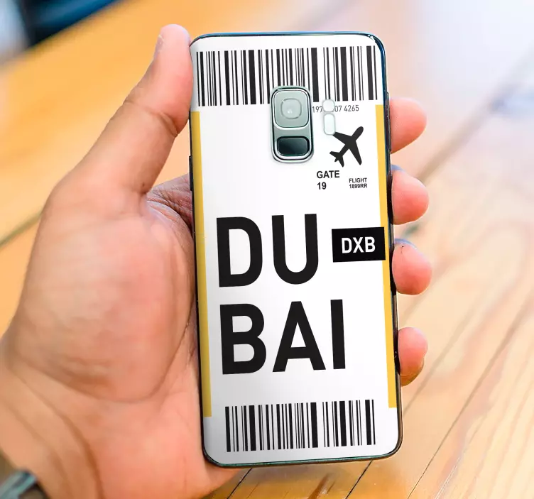 Reisepass i dubai Samsung klistremerke - Tenstickers