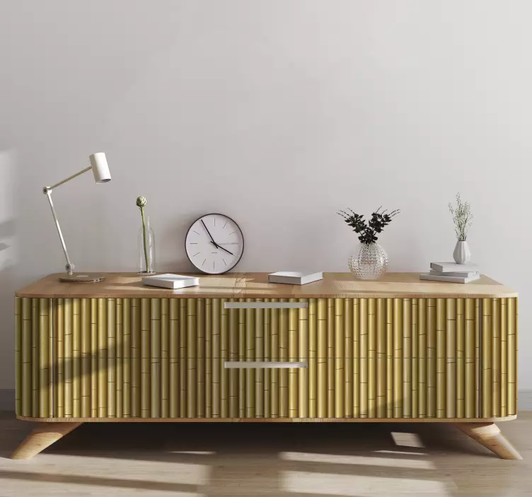 Rotting tekstur klistremerke møbler - Tenstickers