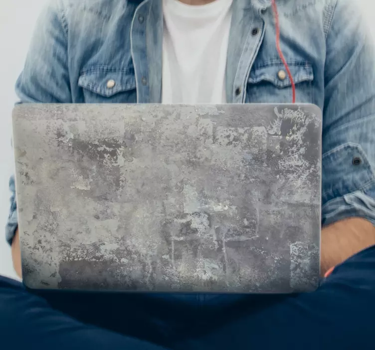 Rustikk steinimitasjon bærbar klistremerke - Tenstickers