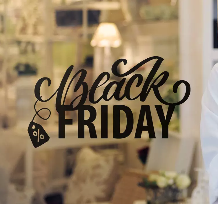 Salgstilbud butikkvinduer klistremerke - Tenstickers