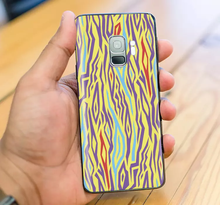 Samsung klistremerke med livlig mønster - Tenstickers