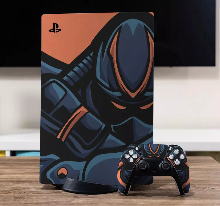 Sint ninja spill playstation klistremerke - Tenstickers