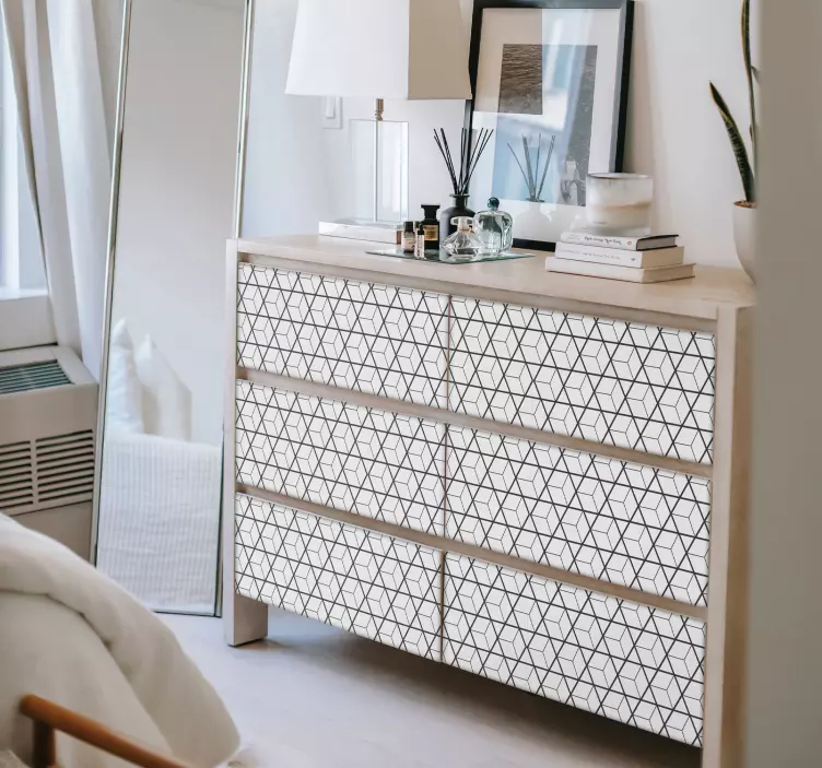 Skandinaviske motiv møbler klistremerke - Tenstickers