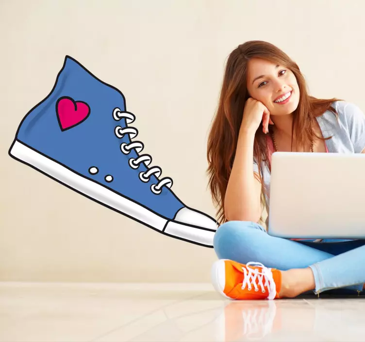 Sko klistremerke - Tenstickers