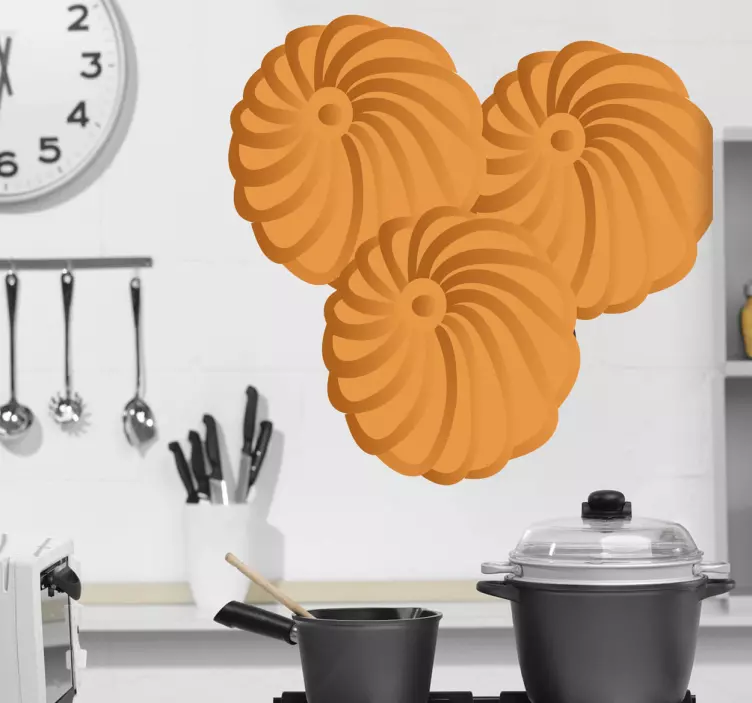 Smørkjeks klistremerke - Tenstickers