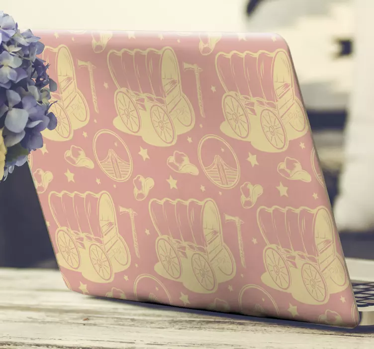 Søte barnevogner bærbar klistremerke - Tenstickers