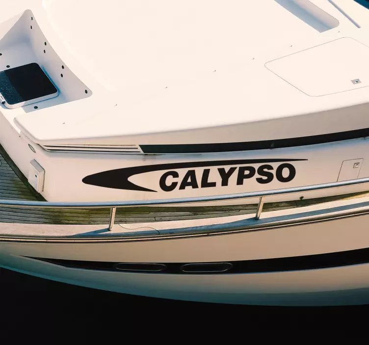 Sportsbåtnavn klistremerker sjømenn - Tenstickers