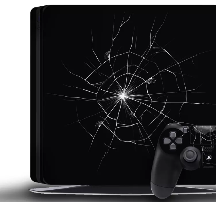 Sprakk ps4 hud klistremerker - Tenstickers