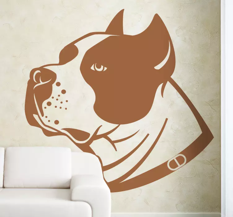 Staffordshire hunde-klistremerke - Tenstickers