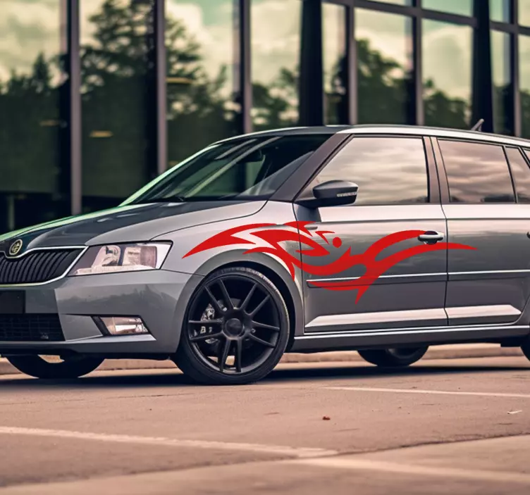 Stamme klistremerke til bil - Tenstickers