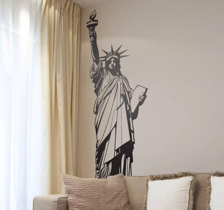 Statue of liberty nyc wall sticker - Tenstickers