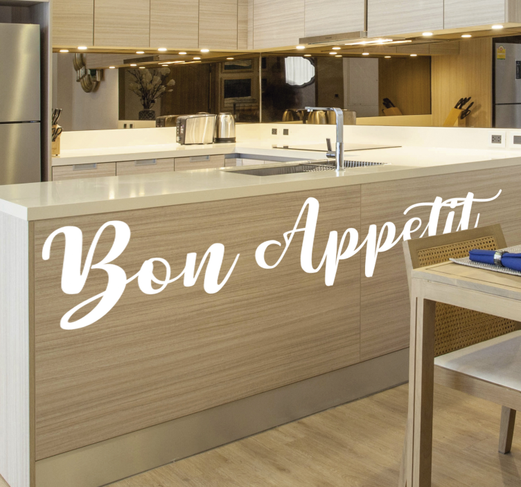 Stil møbler tekst klistremerke - Tenstickers