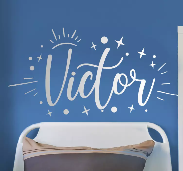 Stjerner med navn personlig merket - Tenstickers