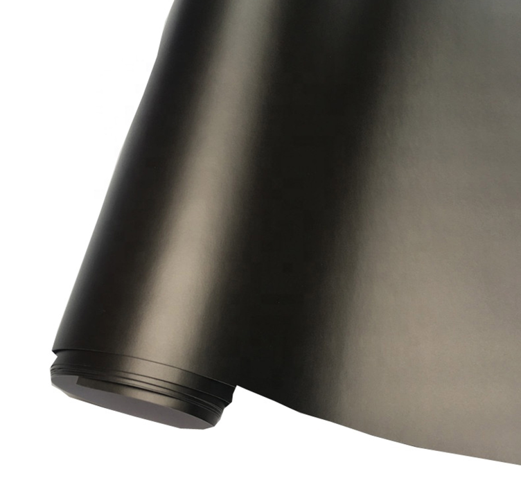 Svart vanlig vinylplate klistremerke - Tenstickers