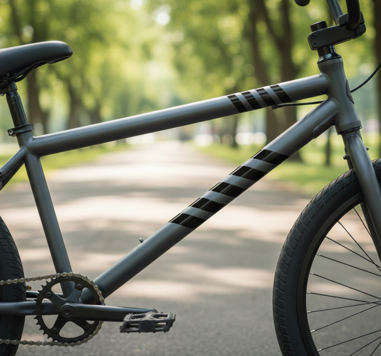 Sykkel klistremerke racingstriper pakke - Tenstickers