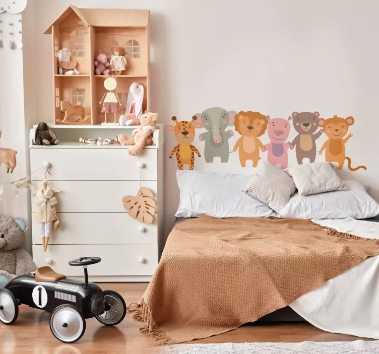 Tegninger av dyr klistremerker villdyr - Tenstickers