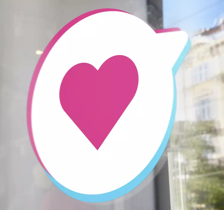 Tiktok som vindu klistremerke - Tenstickers