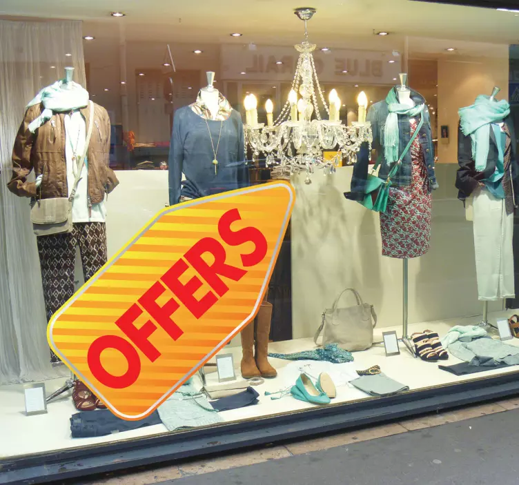 Tilpassbar gul pil etikett klistremerke - Tenstickers