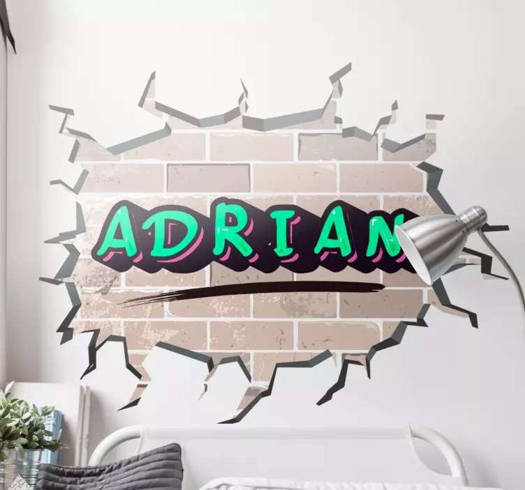 Tilpassbar veggpause klistremerke dyr - Tenstickers