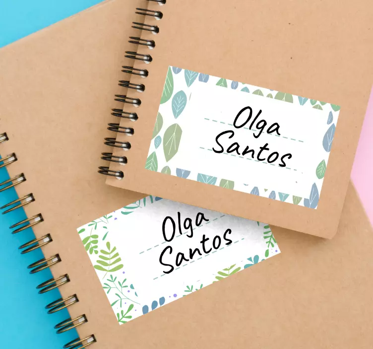 Tilpassede selvklebende etiketter plante vegg klistremerke - Tenstickers