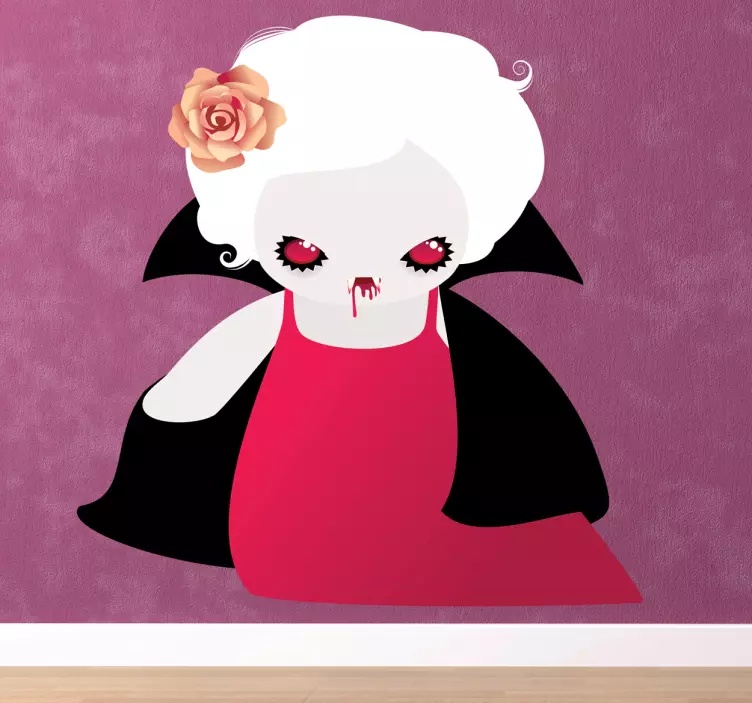 Tørst vampyr barn klistremerke - Tenstickers