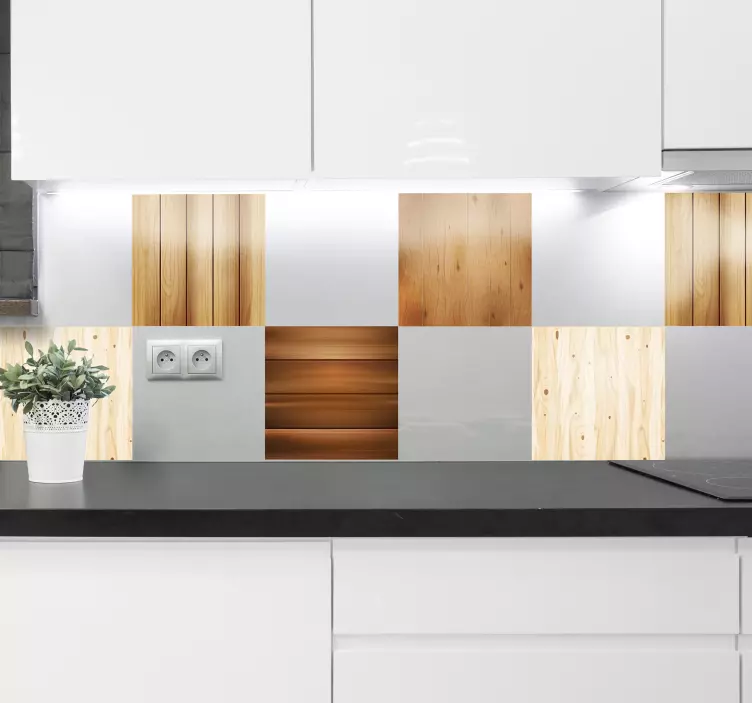 Trefliser klistremerke dyr - Tenstickers