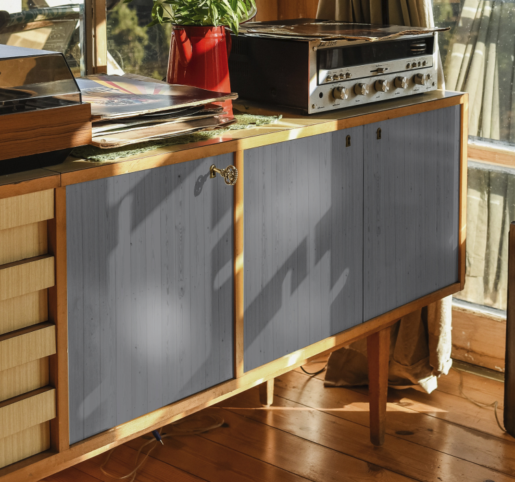 Tre grå pantone møbler dekal - Tenstickers